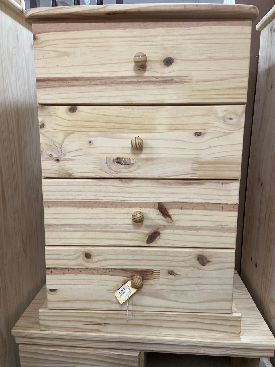 Four-Drawer Pedestal